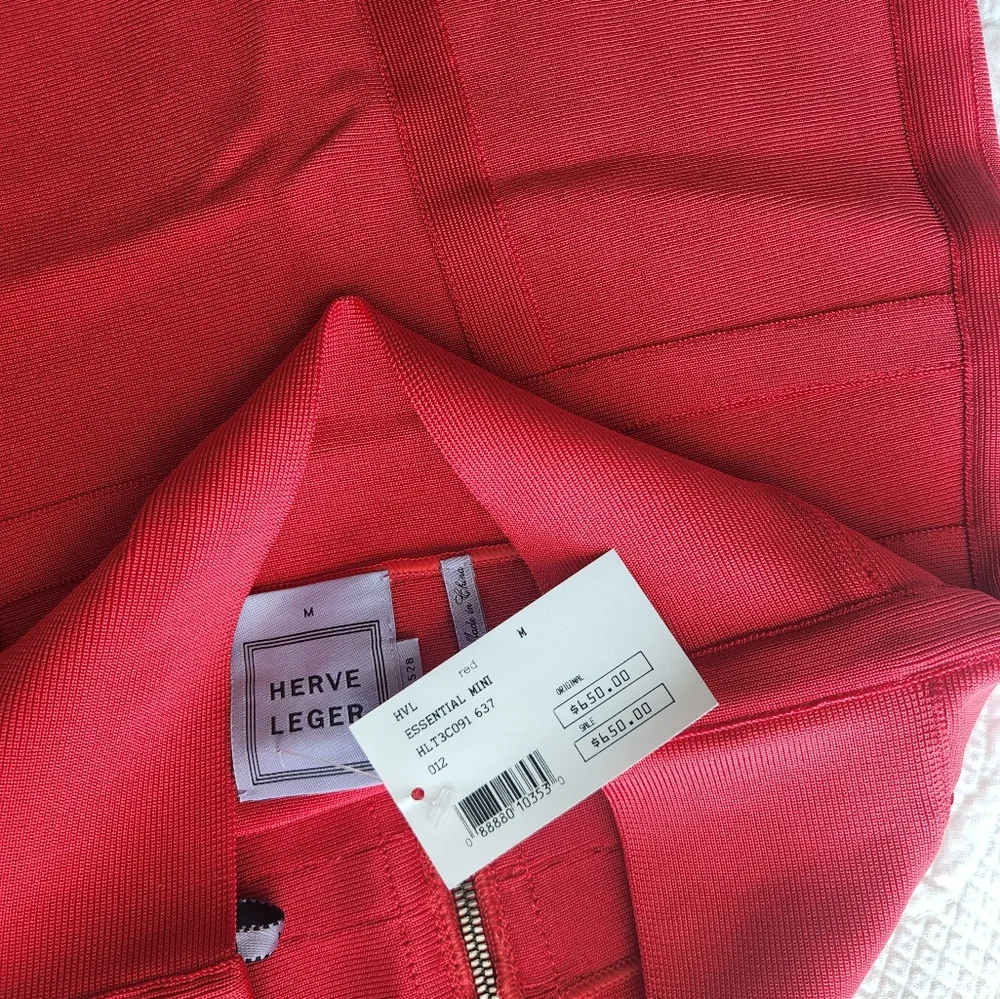 Herve lengerElegant Red Skirt